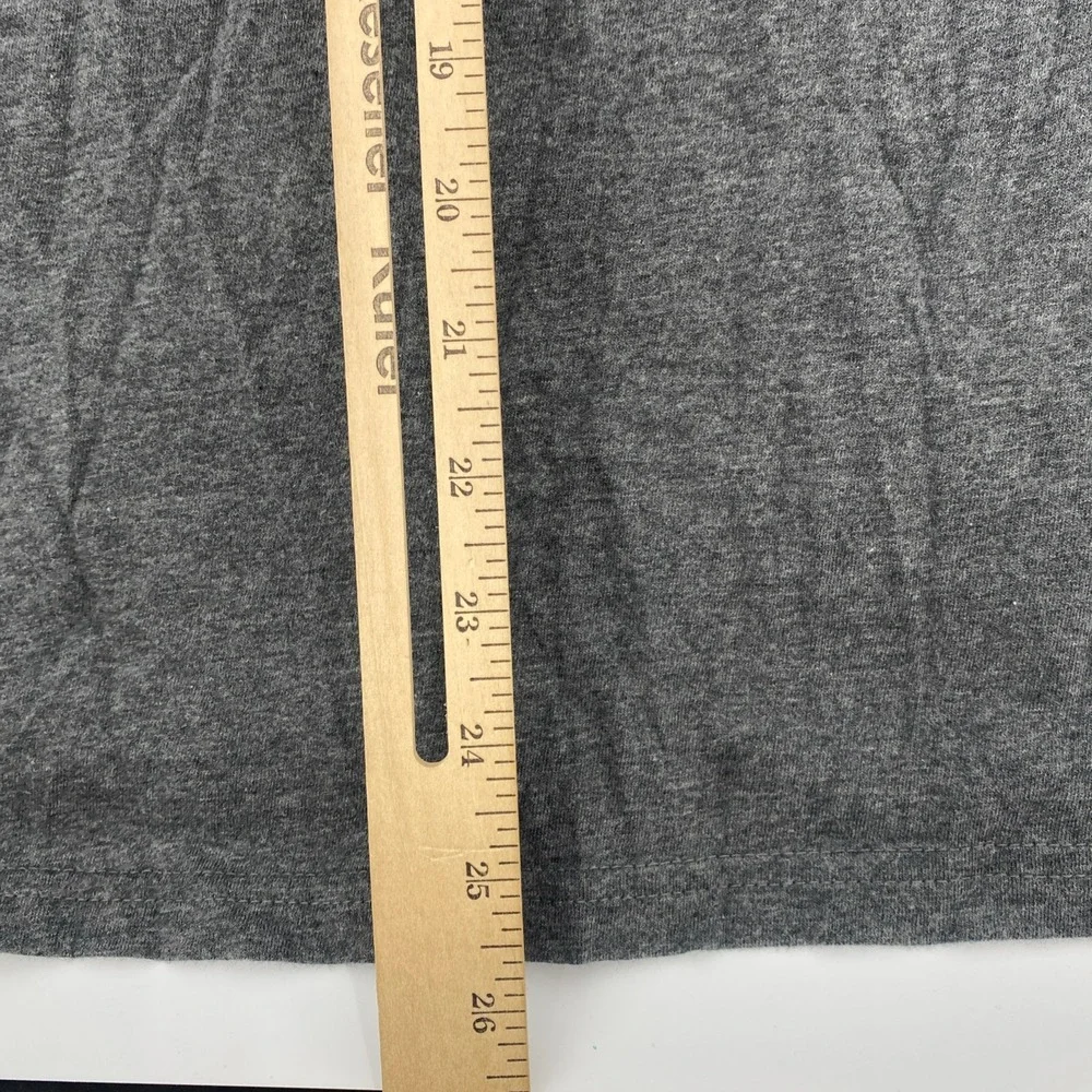 Polo Ralph Lauren Hooded T Shirt Mens Medium Gray Preppy Sporty Streetwear